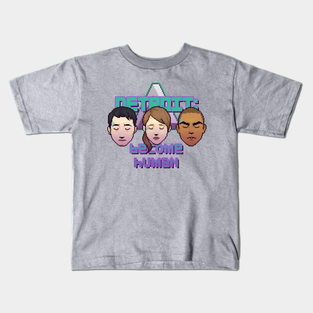 DETROIT: become human Kids T-Shirt by dabbu